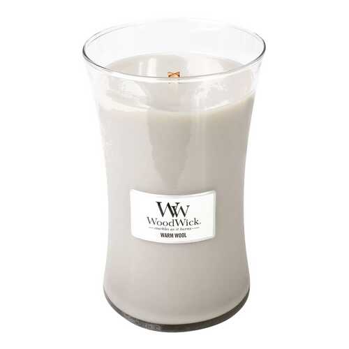 Ароматическая свеча Woodwick Шерсть, большая 93052 в Мосхозторг