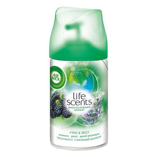 Сменный аэрозоль для освежителя воздуха Air Wick freshmatic life scents утро в лесу 250 мл в Мосхозторг
