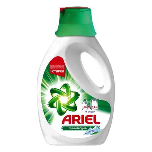 Гель для стирки Ariel горный родник 1.04 л в Мосхозторг