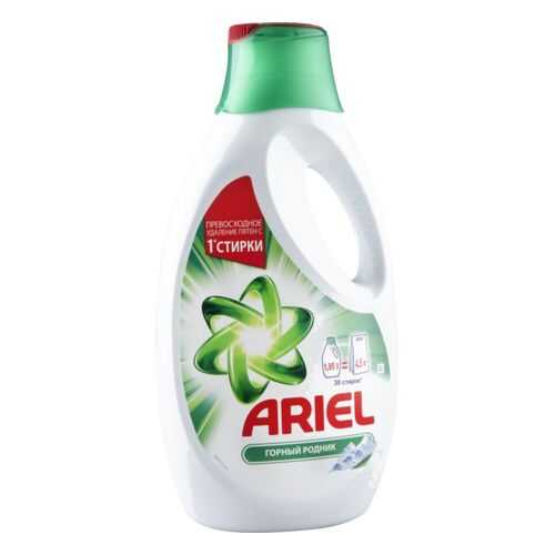 Гель для стирки Ariel горный родник 1.9 л в Мосхозторг