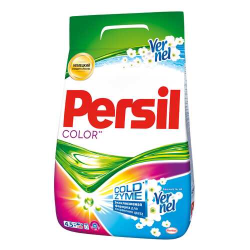 Стиральный порошок Persil color expert жемчужины свежего аромата универсальный 4.5 кг в Мосхозторг