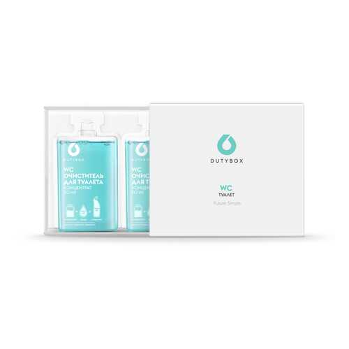 DutyBox 2 капсулы очистителя туалета и ванной средства серии WC в пенале(2*50мл) в Мосхозторг