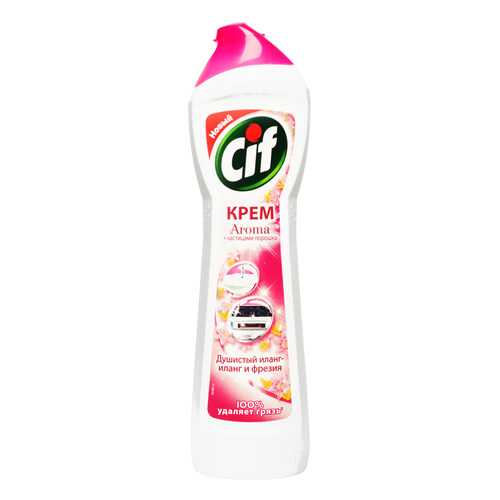 Универсальное чистящее средство Cif aroma розовая свежесть 500 мл в Мосхозторг