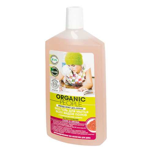 Универсальное чистящее средство для мытья полов Organic People эко 500 мл в Мосхозторг