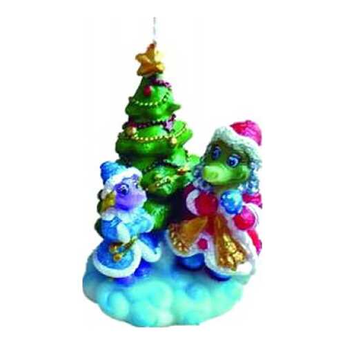 Новогодняя свеча Snowmen Е92168 Зеленый в Мосхозторг