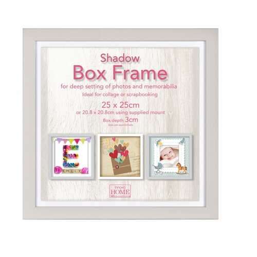 Фоторамка Innova ''Shadow Box Grey'' 25x25 см (окно 21x21 см) в Мосхозторг
