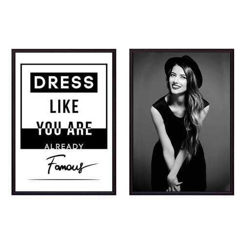 Набор постеров Коллаж Fashion №37 40х70 см в Мосхозторг
