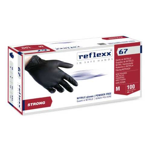 Одноразовые перчатки химостойкие. Reflexx R67-XL. 5,5 гр. Толщина 0,11 мм. в Мосхозторг