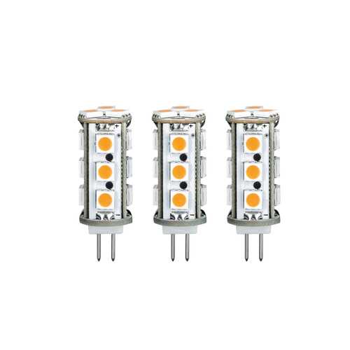 Лампа LED 3er-Pack Stifts. 2,5W G4 12V 2700K 28431 в Мосхозторг