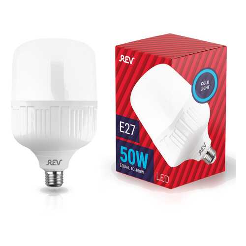 Лампа светодиодная REV T125 E27 50W 6500К, PowerMax, дневной свет в Мосхозторг