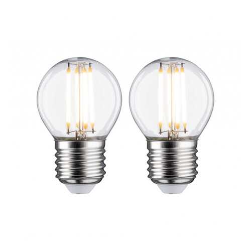 LED Fil 2er Tropfen 470lm E27 klar 4W 28640 в Мосхозторг