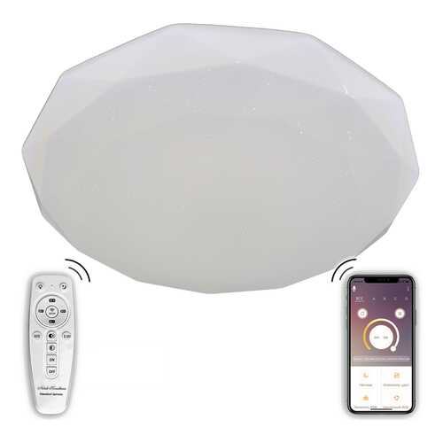 Люстра 60W Natali Kovaltseva, LED LAMPS 81081 Управление с пульта ДУ, смартфона, планшета в Мосхозторг