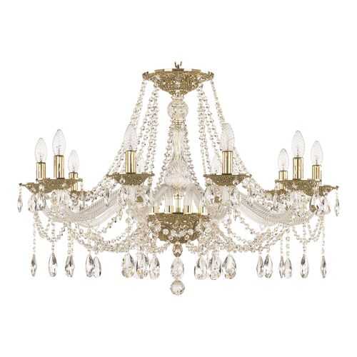 Люстра хрустальная 1607/10/300 G Bohemia Ivele Crystal в Мосхозторг