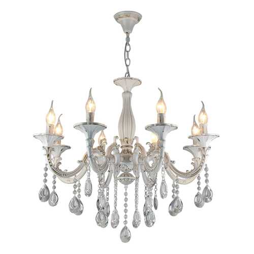 Люстра подвесная 8*60Вт E14 IMEX KL.3056-8-P WH в Мосхозторг