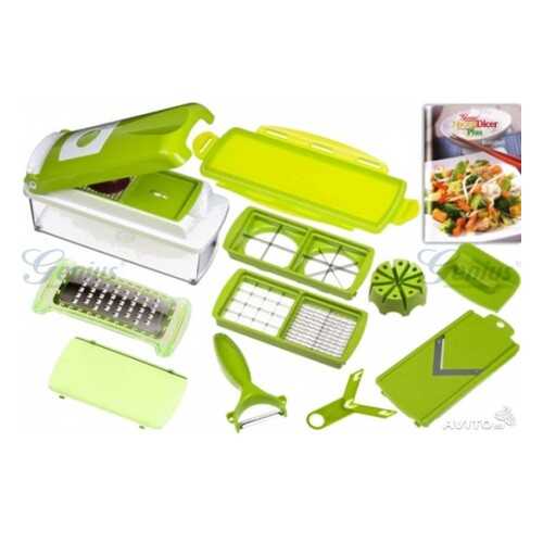 Овощерезка Nicer Dicer Plus (Зеленый) в Мосхозторг