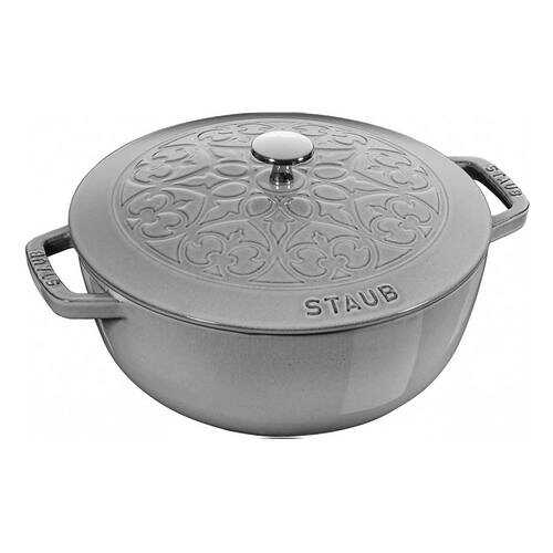 Кокот Staub Лилия 3,6л, графит в Мосхозторг