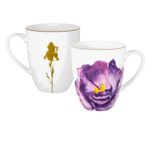 Кружка Julia Vysotskaya Flowers. Iris 400мл в Мосхозторг