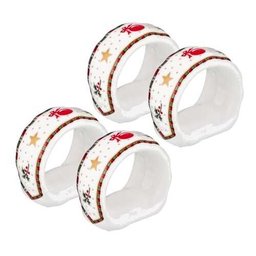 Набор колец для салфеток Lefard, Christmas Collection, 5x3x4,5 см, 4 предмета в Мосхозторг