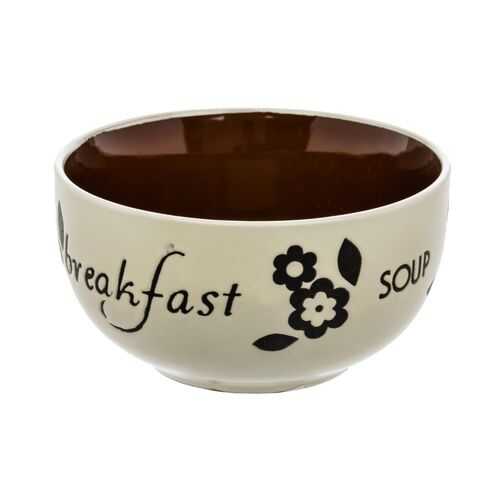 Салатник HomeStar Breakfast кремовый 14 см в Мосхозторг