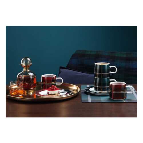 Тарелка ASA Selection Tartan 21см, цвет бирюзовый в Мосхозторг