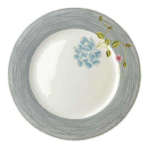 Тарелка Laura Ashley Heritage 26см Midnight Pinstripe в Мосхозторг