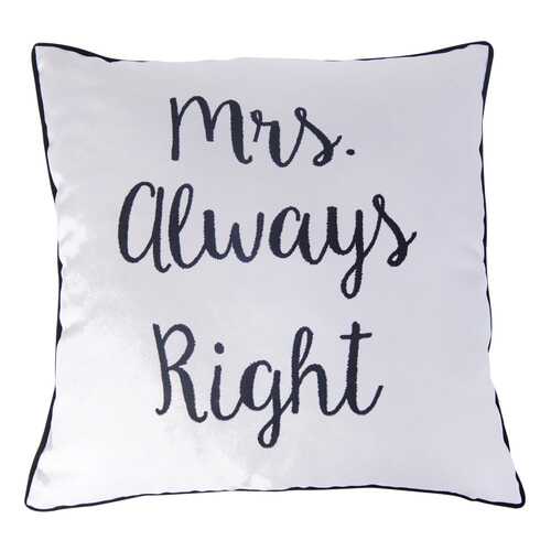 Подушка Hoff Mrs, Always Right 43x43 см в Мосхозторг