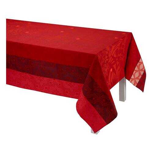 Скатерть с пропиткой LE JACQUARD FRANCAIS Bahia 175x250см, цвет красный в Мосхозторг