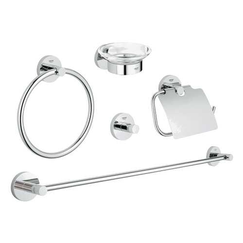 Набор аксессуаров GROHE Essentials (5 предметов), хром в Мосхозторг
